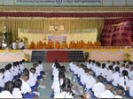 พิธีทำบุญตักบาตร เนื่องในวันเด็กและวันครูแห่งชาติ ประจำปี 2558 ณ โรงเรียนลาซาลจันทบุรี(มารดาพิทักษ์) วันที่ 9 มกราคม 2558