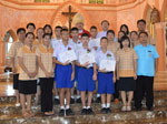 สมโภชพระจิตเจ้าและพิธีรับศิลกำลัง ณ อาสนวิหารพระนางมารีอาปฏิสนธินิรมล วันที่ 24 พฤษภาคม 2558
