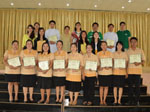 Welcome...     Students from De La Salle University-Dasmarinas,Philippines to La Salle Chanthaburi(Mandapitak) School August 24,2015