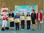 ขบวนการทานครบหมู่ ตอนเด็กไทยใส่ใจสุขภาพ อ่านฉลาก หวาน มัน เค็ม จากฟาร์มเฮ้า ณ โรงเรียนลาซาลจันทบุรี(มารดาพิทักษ์) วันที่ 7 สิงหาคม 2558