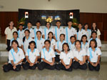 คณะครูและนักเรียนโรงเรียนลาซาลจันทบุรี(มารดาพิทักษ์) ร่วมพิธีฉลองอารามคาร์แมล จันทบุรี วันที่ 3 ตุลาคม 2558