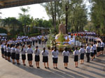 พิธีสดุดีนักบุญยอห์น แบพติสท์ เดอ ลาซาล ณ โรงเรียนลาซาลจันทบุรี(มารดาพิทักษ์) วันที่ 15 มกราคม 2559