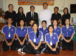 นายธีรเชษฐ์  ป้องจันมณีสกุล  ผู้ประสานงานภาคกลาง ตรวจเยี่ยมชมการดำเนินงานของศูนย์การเรียนรู้ตามหลักปรัชญาของเศรษฐกิจพอเพียง  ด้านการศึกษา  โรงเรียนลาซาลจันทบุรี(มารดาพิทักษ์) วันที่ 3 พฤศจิกายน พ.ศ.2559